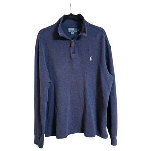 POLO RALPH LAUREN Quarter Zip Pullover - Size Large‎
